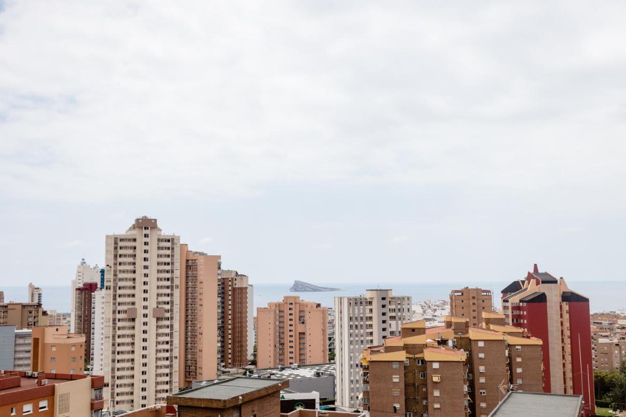 Modern Studio With See And City View Benidorm Ngoại thất bức ảnh