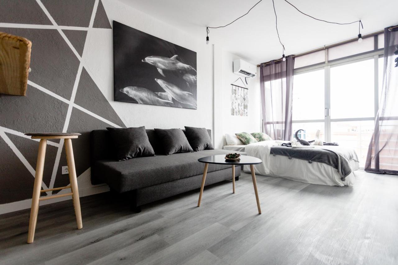 Modern Studio With See And City View Benidorm Ngoại thất bức ảnh