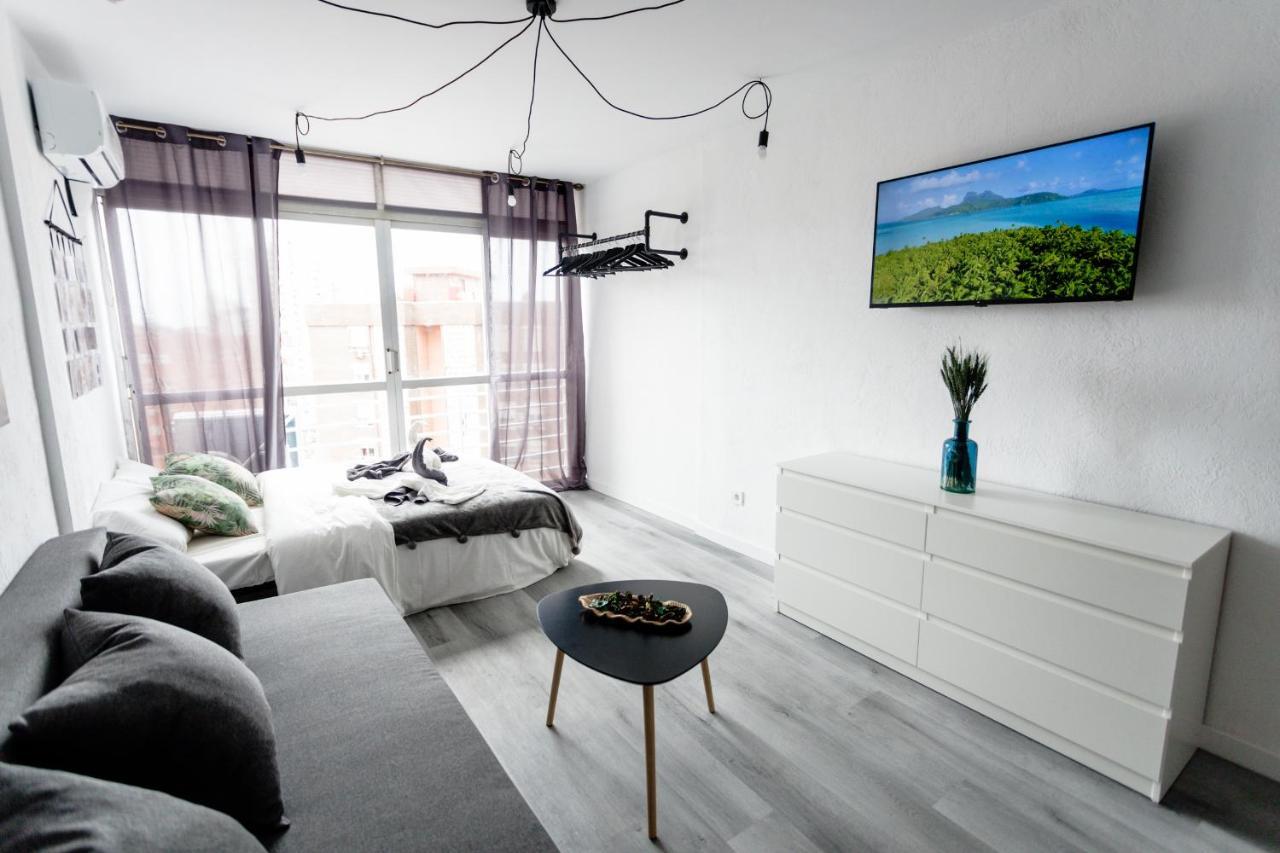 Modern Studio With See And City View Benidorm Ngoại thất bức ảnh